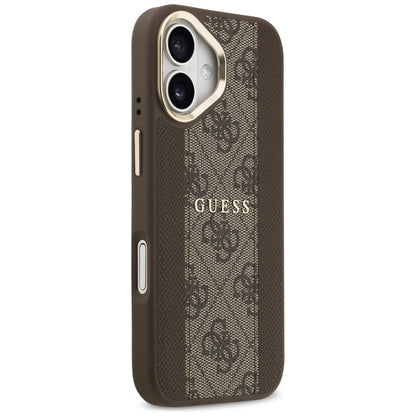 Guess 4G Stripe MagSafe case for iPhone 17 - brown_3