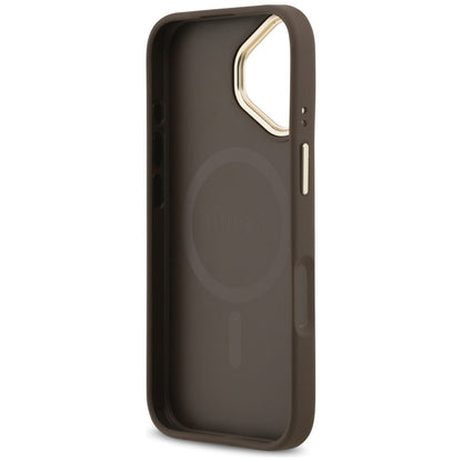 Guess 4G Stripe MagSafe case for iPhone 17 - brown_6