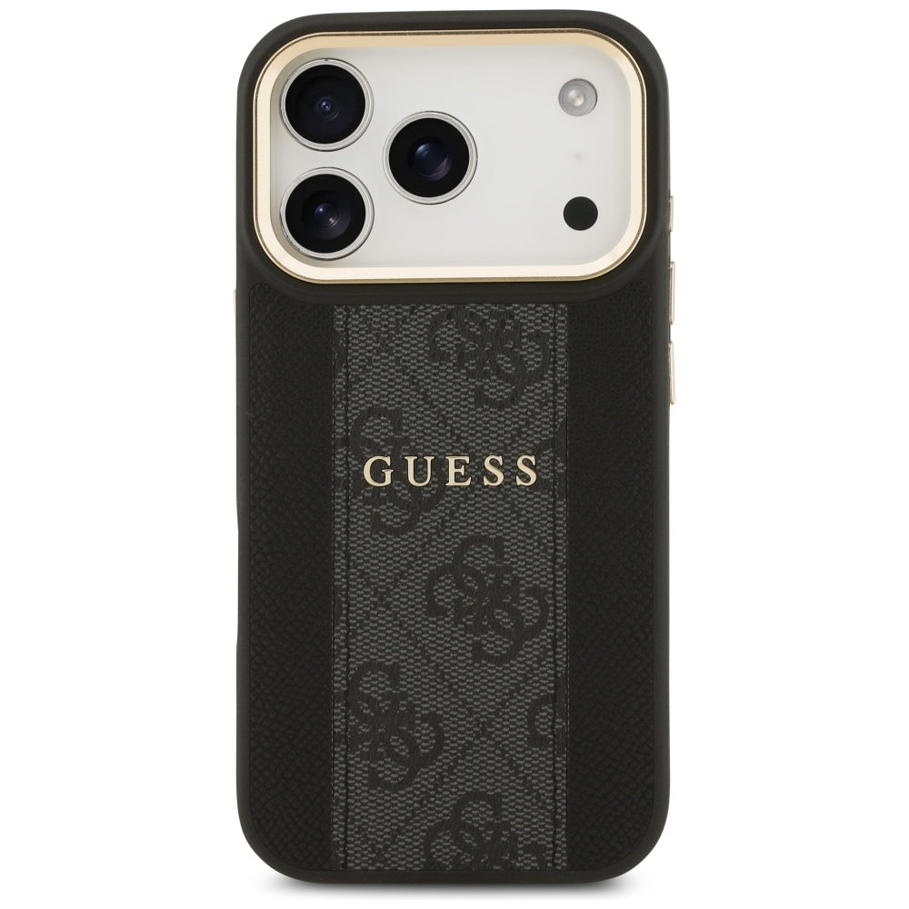 Guess 4G Stripe MagSafe case for iPhone 17 Pro - black_2