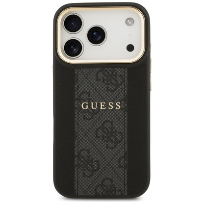 Guess 4G Stripe MagSafe case for iPhone 17 Pro - black_2
