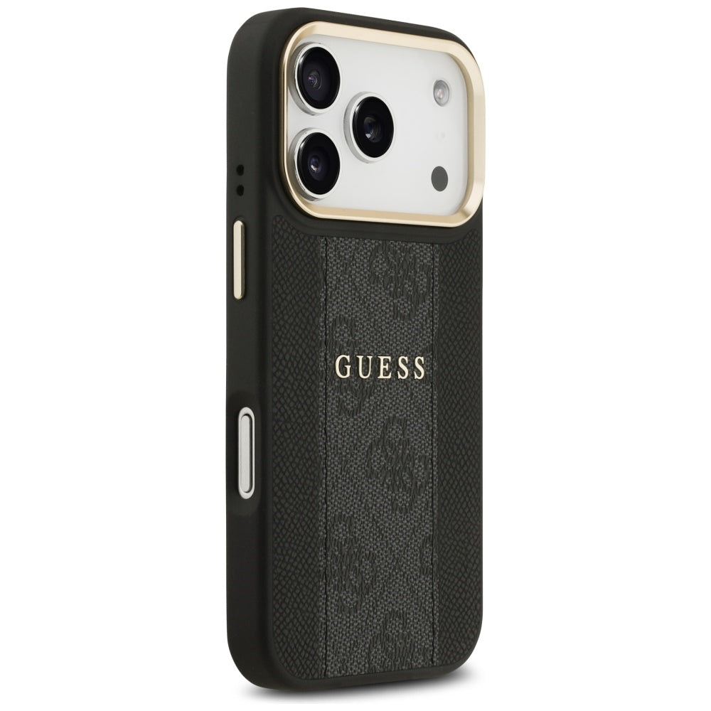 Guess 4G Stripe MagSafe case for iPhone 17 Pro - black_3