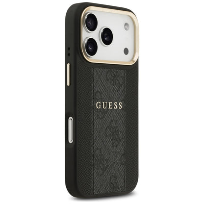 Guess 4G Stripe MagSafe case for iPhone 17 Pro - black_3