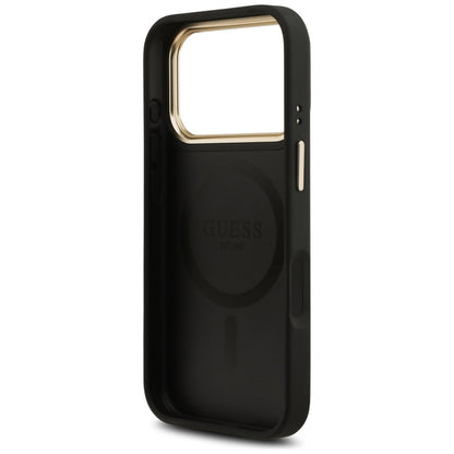 Guess 4G Stripe MagSafe case for iPhone 17 Pro - black_6
