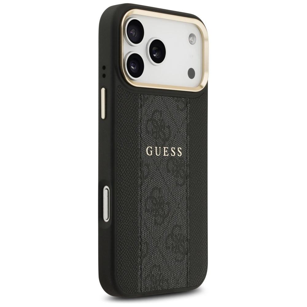 Guess 4G Stripe MagSafe case for iPhone 17 Pro Max - black_3