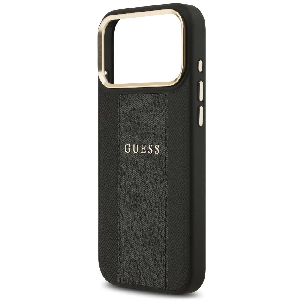 Guess 4G Stripe MagSafe case for iPhone 17 Pro Max - black_5