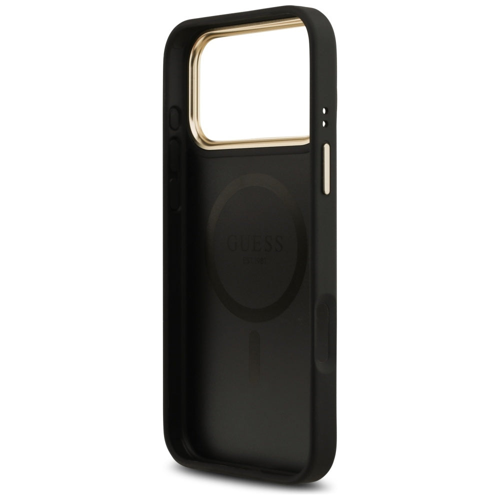 Guess 4G Stripe MagSafe case for iPhone 17 Pro Max - black_6