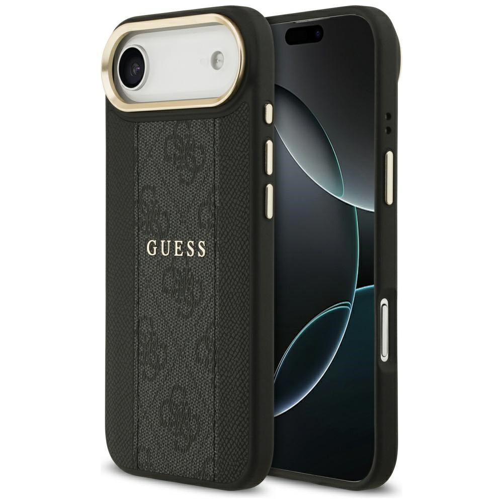 Guess 4G Stripe MagSafe case for iPhone Air - black_0