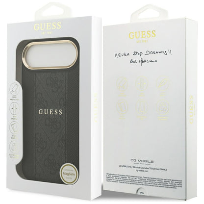 Guess 4G Stripe MagSafe case for iPhone Air - black_7