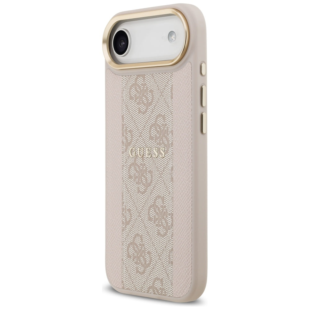 Guess 4G Stripe MagSafe Case for iPhone Air - Pink_1
