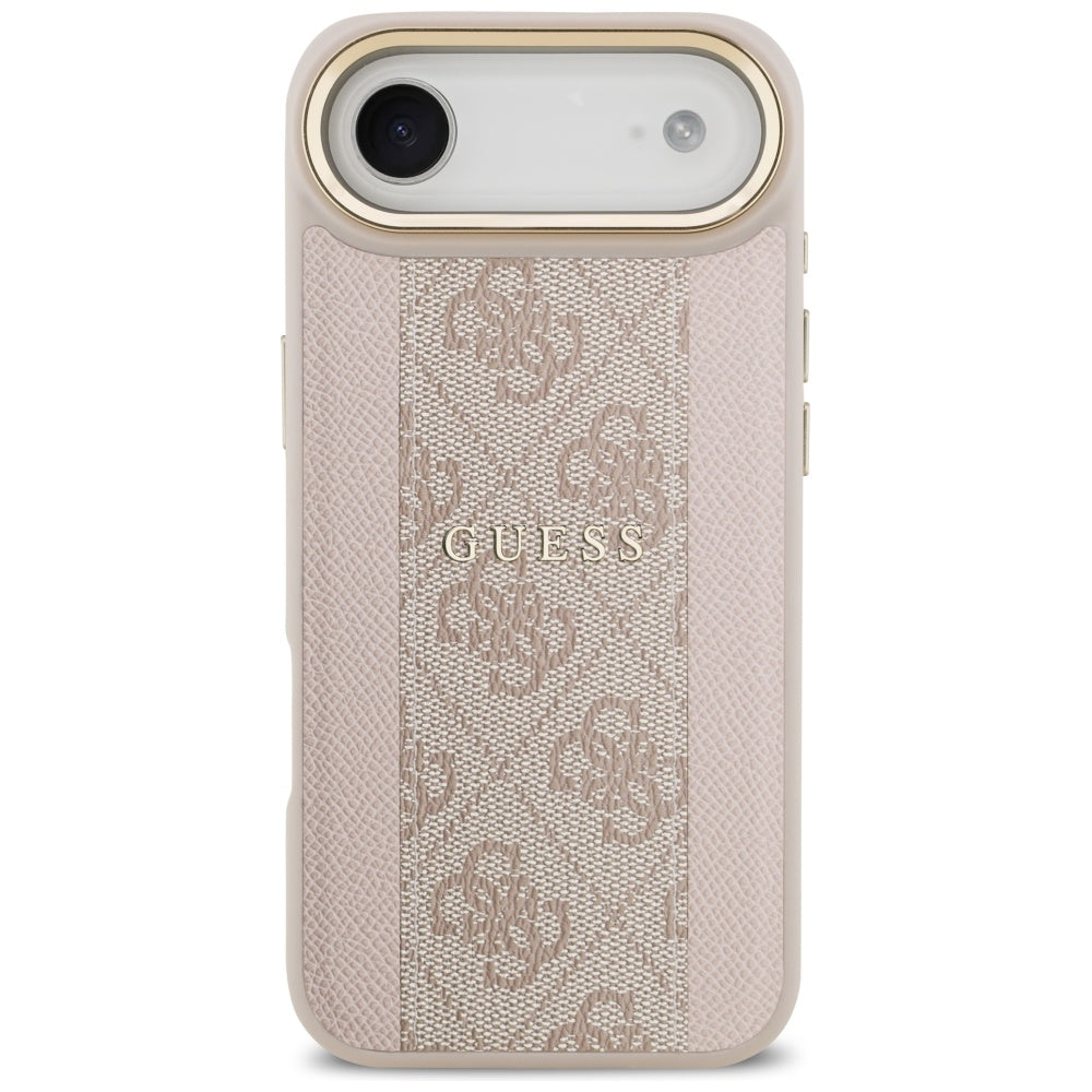 Guess 4G Stripe MagSafe Case for iPhone Air - Pink_2