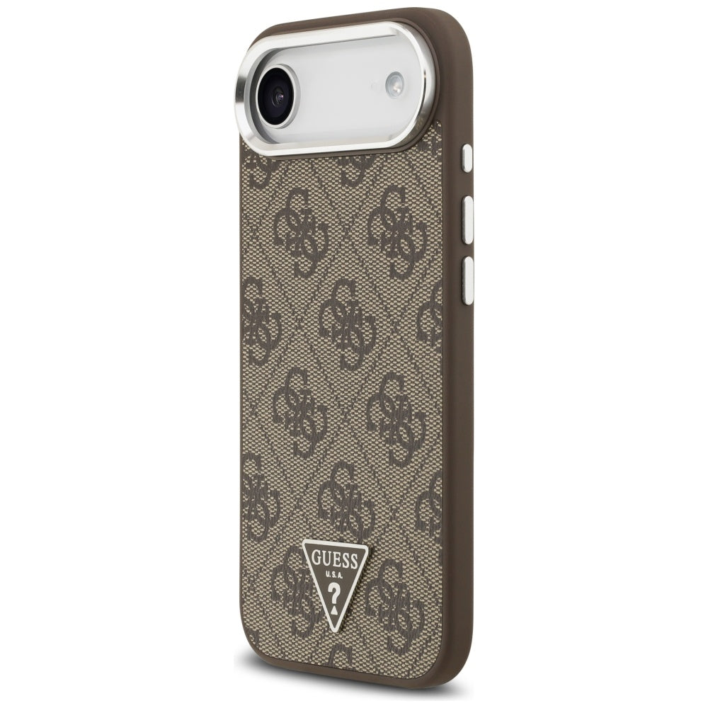 Guess 4G Triangle Logo MagSafe case for iPhone Air - brown_1