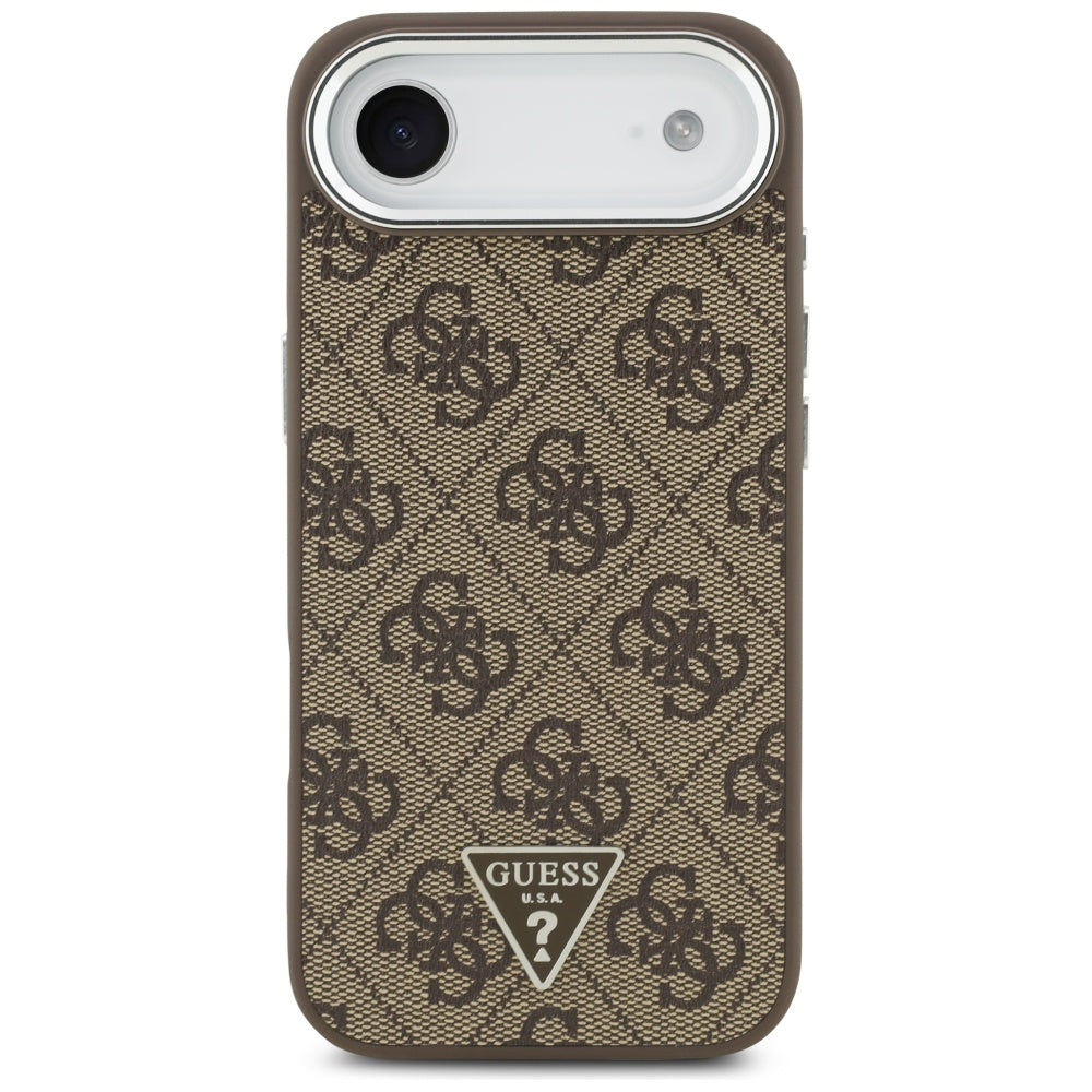 Guess 4G Triangle Logo MagSafe case for iPhone Air - brown_2