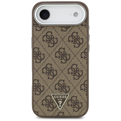Guess 4G Triangle Logo MagSafe case for iPhone Air - brown_2