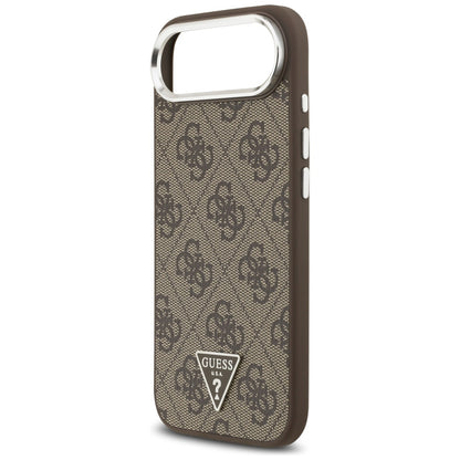 Guess 4G Triangle Logo MagSafe case for iPhone Air - brown_5