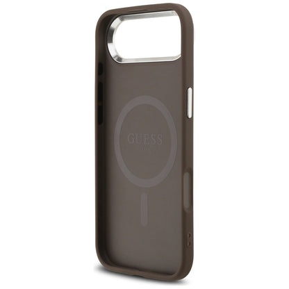 Guess 4G Triangle Logo MagSafe case for iPhone Air - brown_6