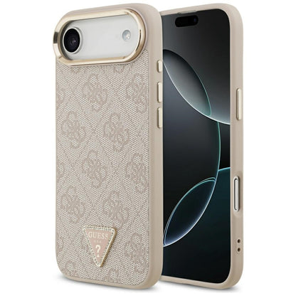 Guess 4G Triangle Logo MagSafe Case for iPhone Air - Rose Gold_0