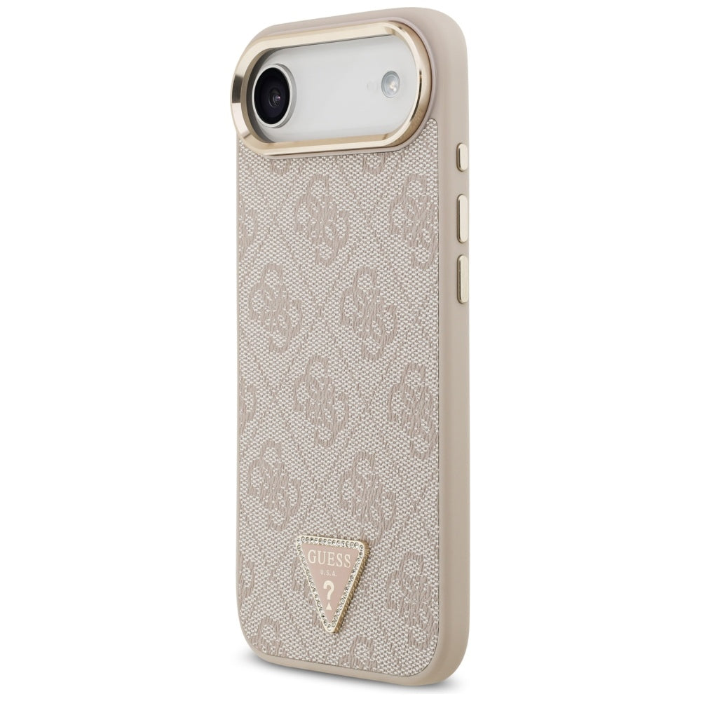 Guess 4G Triangle Logo MagSafe Case for iPhone Air - Rose Gold_1