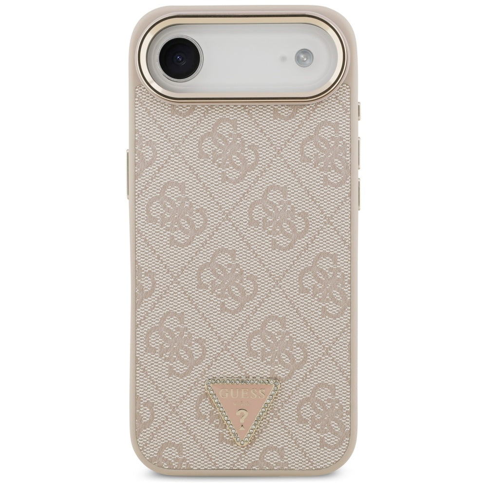 Guess 4G Triangle Logo MagSafe Case for iPhone Air - Rose Gold_2