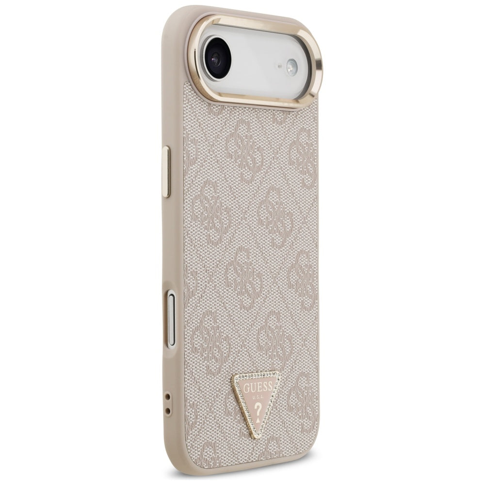 Guess 4G Triangle Logo MagSafe Case for iPhone Air - Rose Gold_3