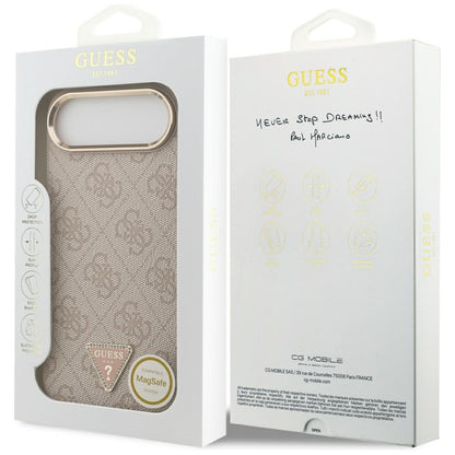 Guess 4G Triangle Logo MagSafe Case for iPhone Air - Rose Gold_7