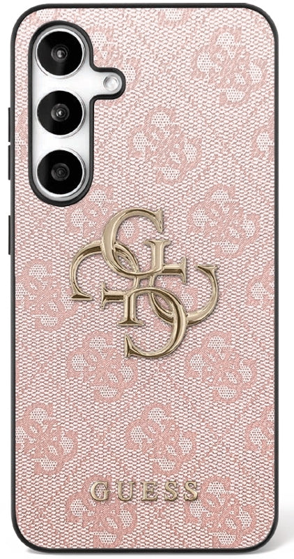 Guess Big 4G Classic Logo Case for Samsung Galaxy S25 FE - Pink_0