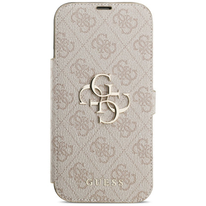 Guess Book 4G Metal Logo Case for iPhone 17 Pro Max - Pink_2
