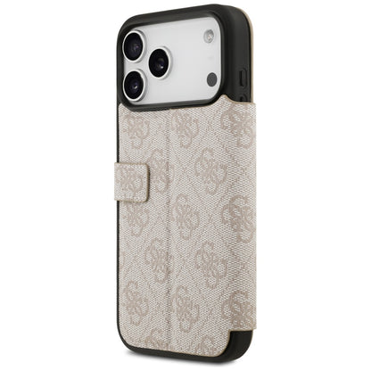 Guess Book 4G Metal Logo Case for iPhone 17 Pro Max - Pink_4