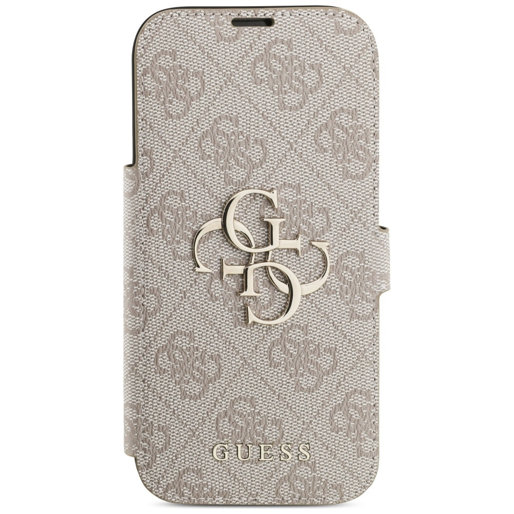 Guess Book 4G Metal Logo Case for iPhone 17 Pro - Pink_2