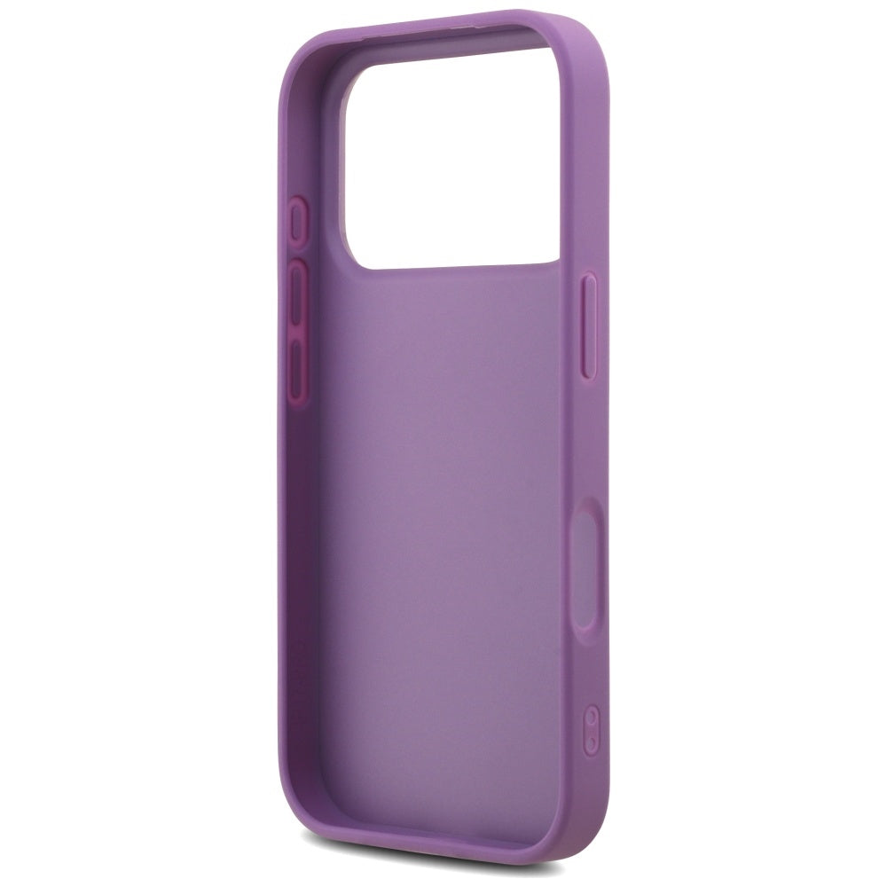 Guess Fixed Glitter Big 4G case for iPhone 17 Pro - purple_6