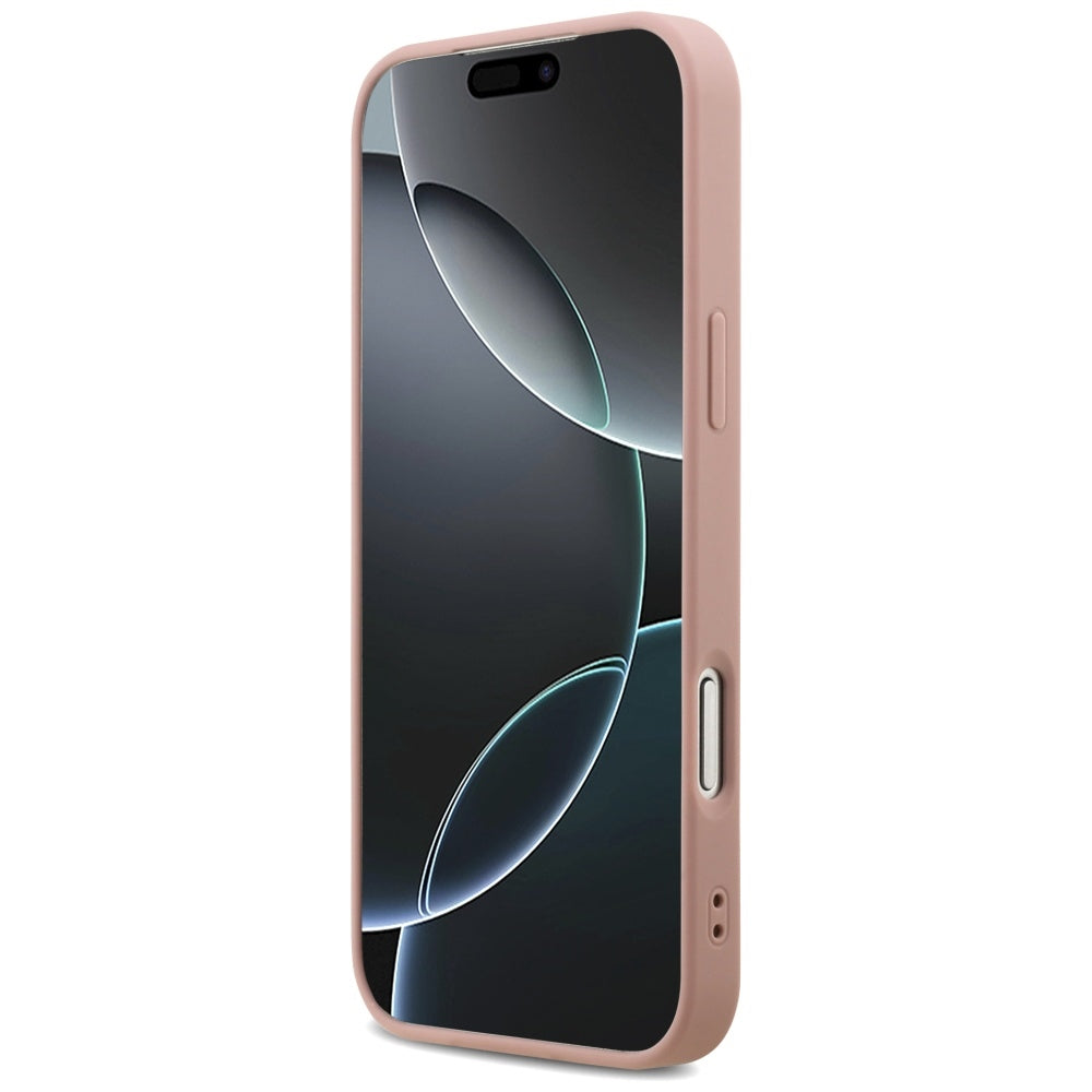 Guess Fixed Glitter Big 4G Case for iPhone 17 Pro Max - Pink_4