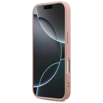 Guess Fixed Glitter Big 4G Case for iPhone 17 Pro - Pink_4