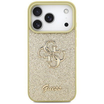 Guess Fixed Glitter Big 4G case for iPhone 17 Pro - gold_2
