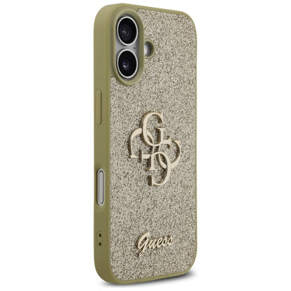 Guess Fixed Glitter Big 4G case for iPhone 17 - gold_3