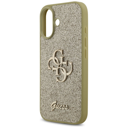 Guess Fixed Glitter Big 4G case for iPhone 17 - gold_5