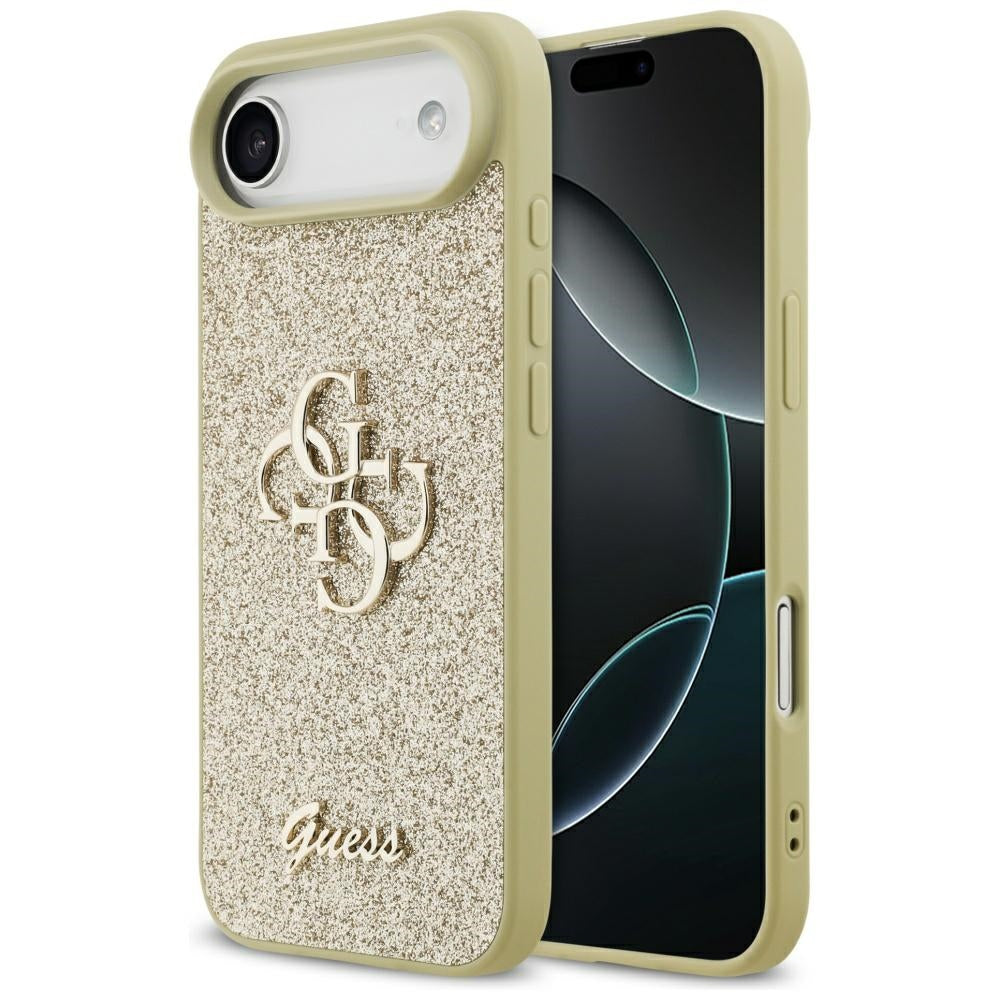 Guess Fixed Glitter Big 4G case for iPhone Air - gold_0