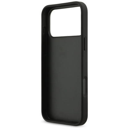 Guess Grained Big 4G &amp; Classic Logo case for iPhone 17 Pro Max - black_6