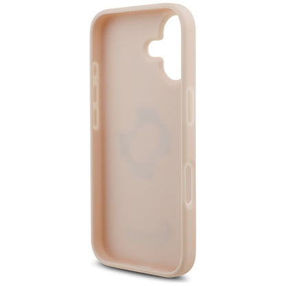 Guess Grained Big 4G &amp; Classic Logo iPhone 17 Case - Pink_6