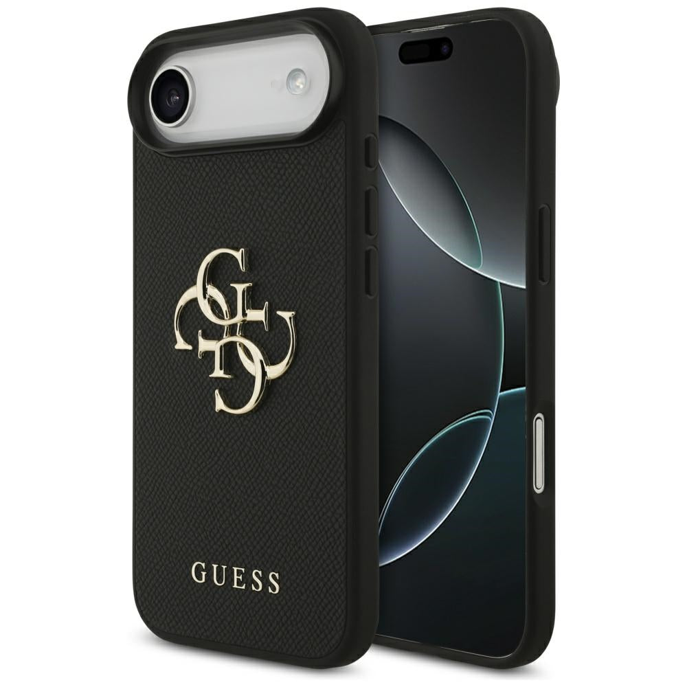 Guess Grained Big 4G &amp; Classic Logo case for iPhone Air - black_0