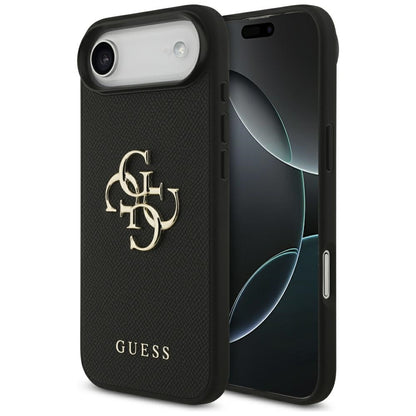 Guess Grained Big 4G &amp; Classic Logo case for iPhone Air - black_0