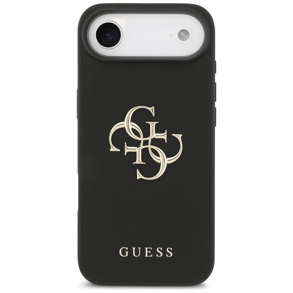 Guess Grained Big 4G &amp; Classic Logo case for iPhone Air - black_2