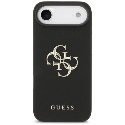 Guess Grained Big 4G &amp; Classic Logo case for iPhone Air - black_2
