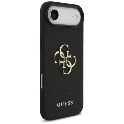Guess Grained Big 4G &amp; Classic Logo case for iPhone Air - black_3