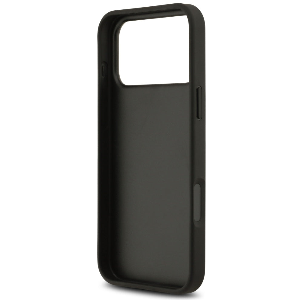 Guess Grained Roses &amp; Big 4G Logo case for iPhone 17 Pro Max - black_6