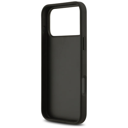Guess Grained Roses &amp; Big 4G Logo case for iPhone 17 Pro Max - black_6