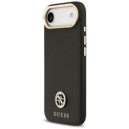 Guess Grained Strass Logo MagSafe case for iPhone Air - black_1
