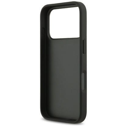 Guess Rhinestone Triangle Logo Case for iPhone 17 Pro - Black_6