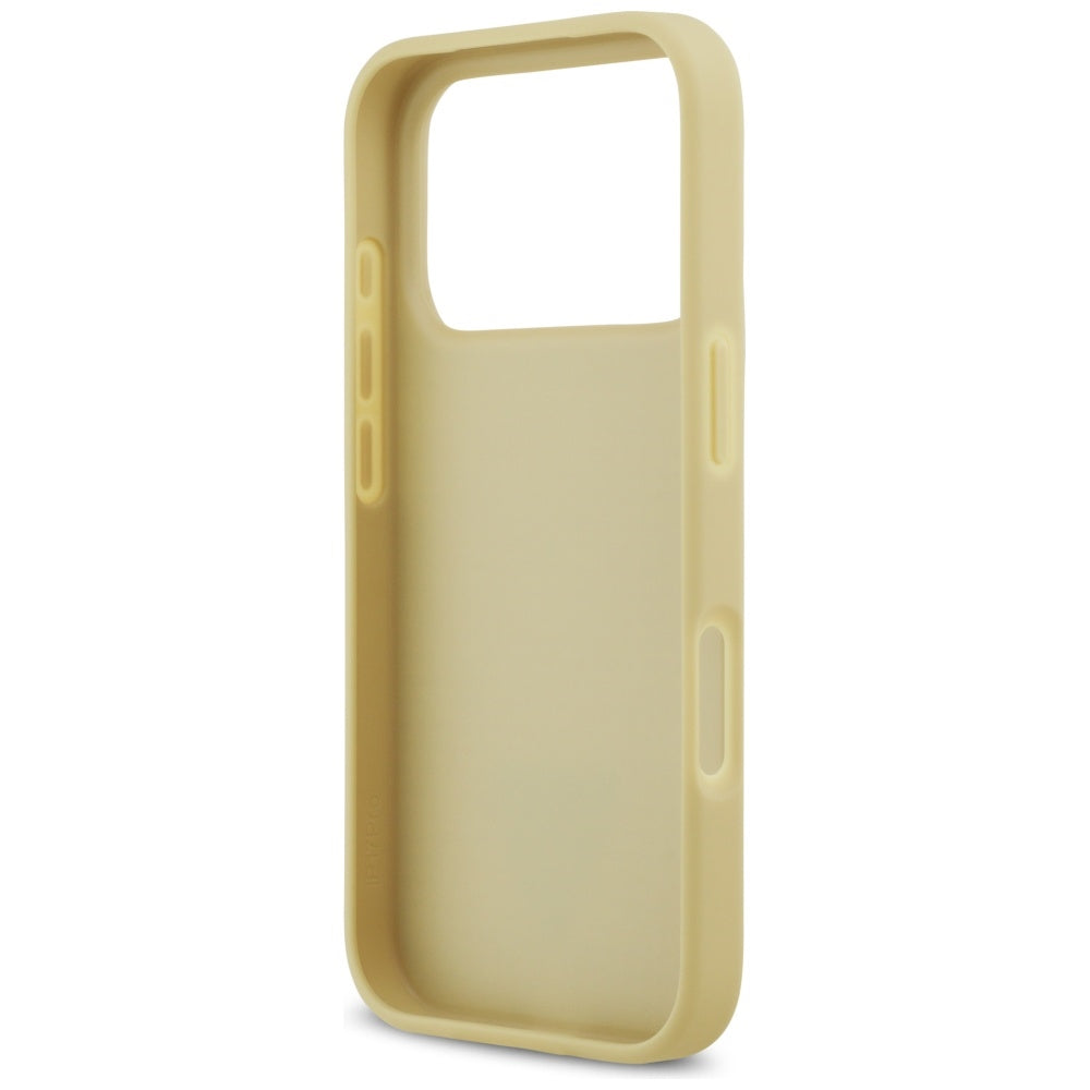 Guess Rhinestone Triangle Logo iPhone 17 Pro Case - Gold_6