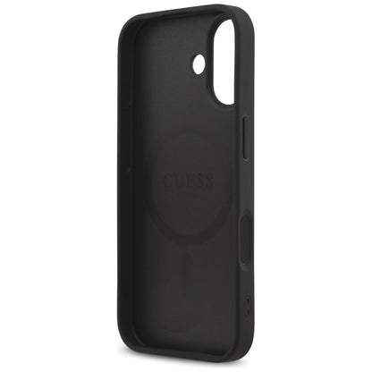 Guess Saffiano Classic Logo MagSafe case for iPhone 17 - black_6