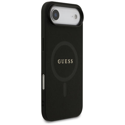 Guess Saffiano Classic Logo MagSafe case for iPhone Air - black_3