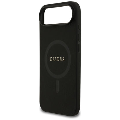 Guess Saffiano Classic Logo MagSafe case for iPhone Air - black_5